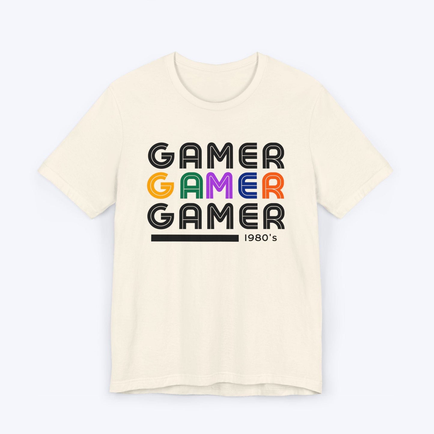 T-Shirt Natural / S 80's Gamer Flashback T-shirt