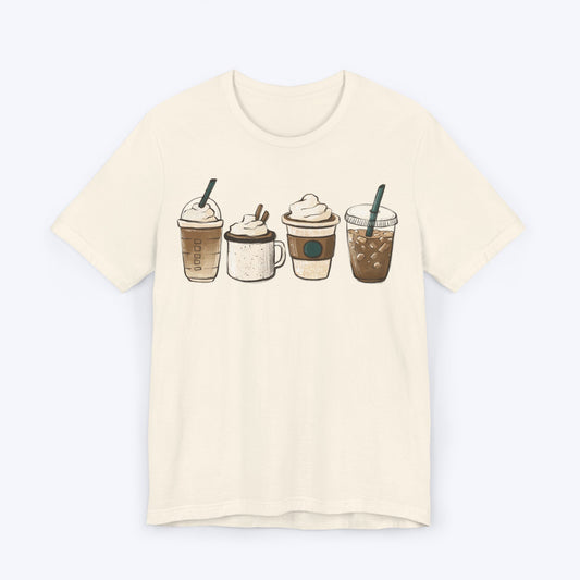 T-Shirt Natural / S Addicted to the Brew "Coffee Lover" T-shirt