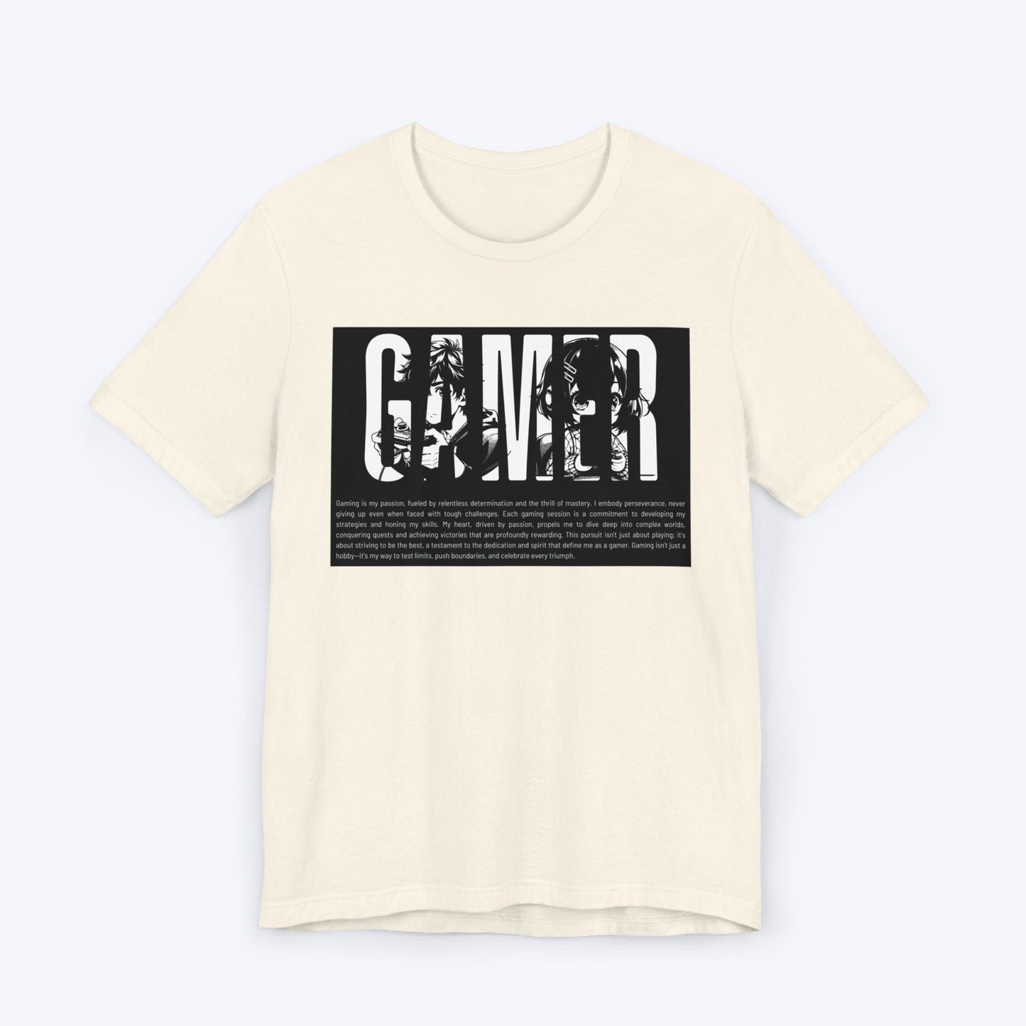 T-Shirt Natural / S Anime Gamers T-shirt