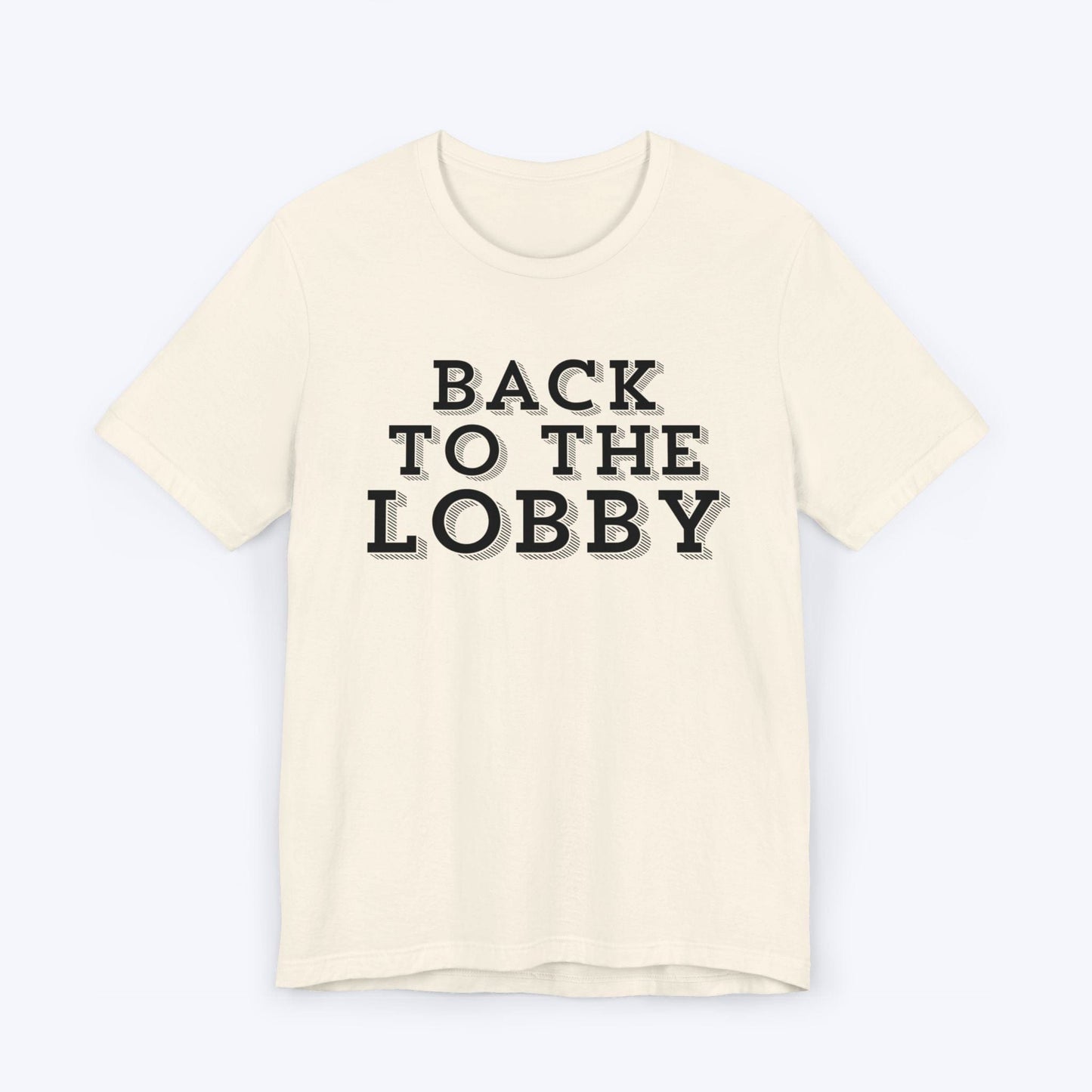 T-Shirt Natural / S Back to the Lobby Sketch T-shirt