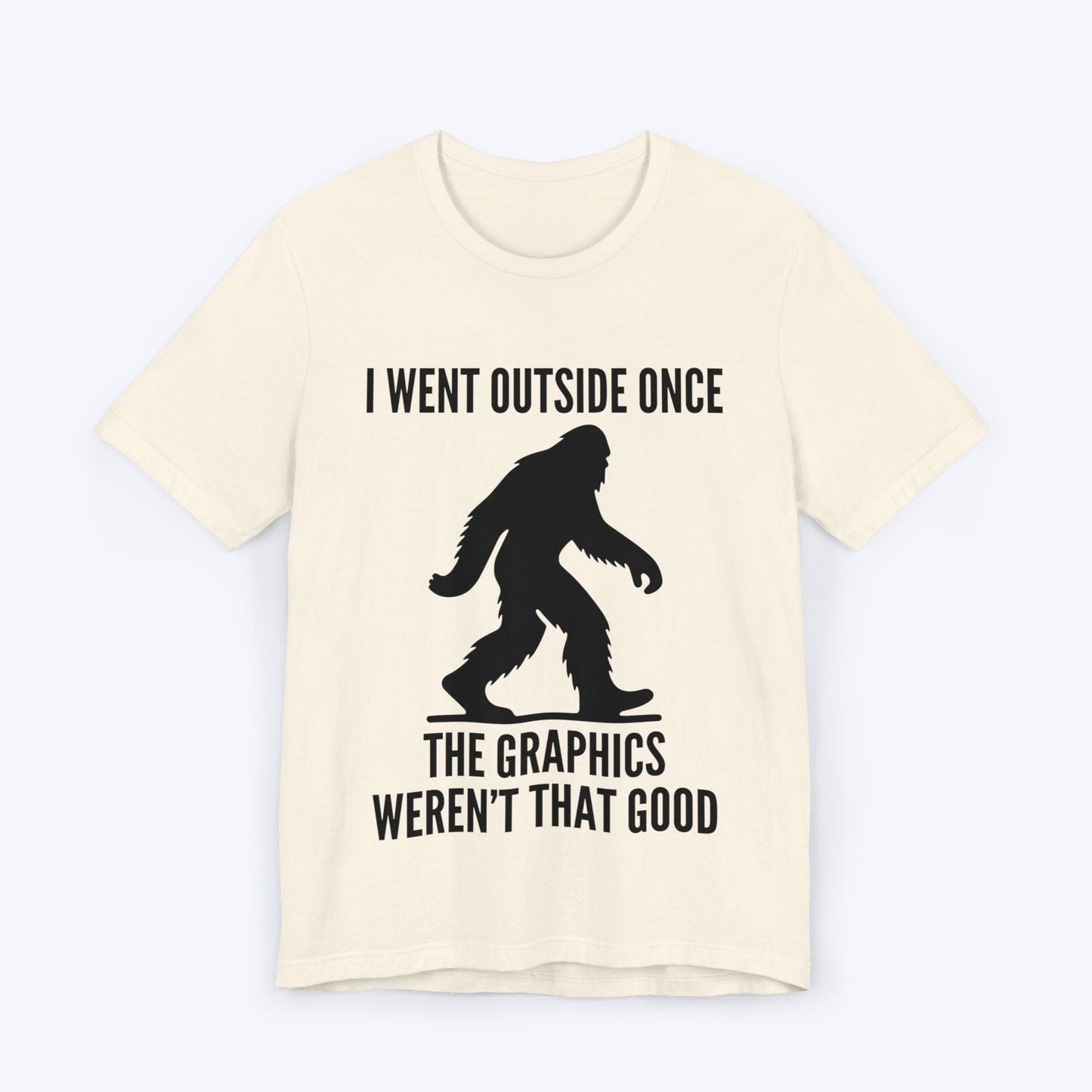 T-Shirt Natural / S Bigfoot Gamer Review T-shirt