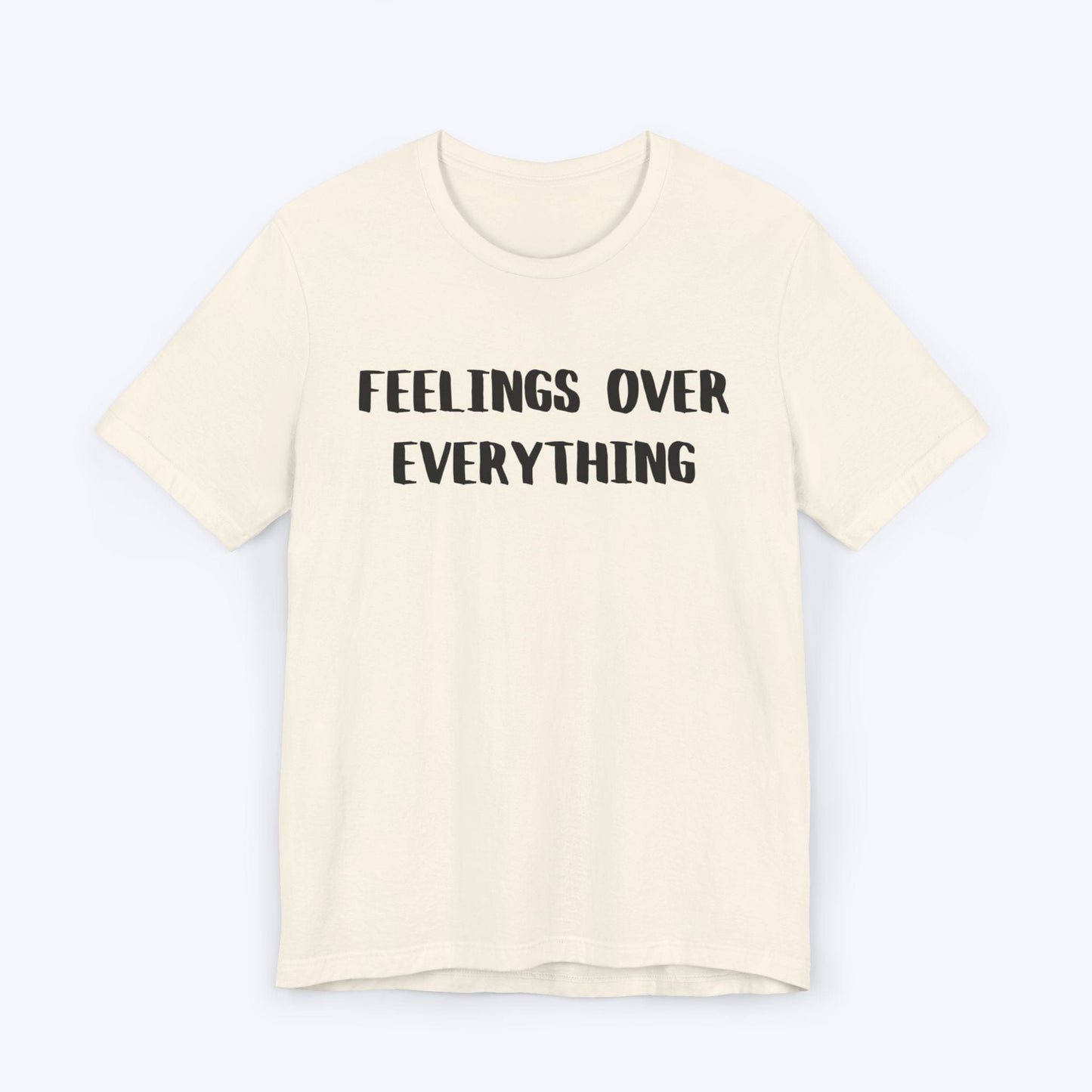 T-Shirt Natural / S Feelings Over Everything "FOE" T-shirt