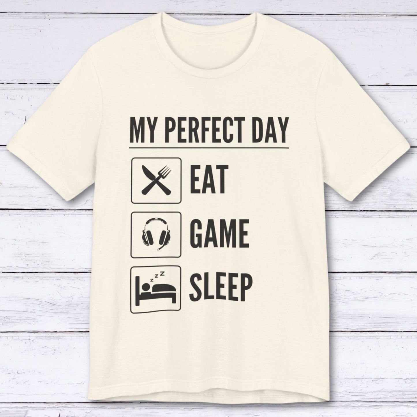 T-Shirt Natural / S Gamer's Day Off T-shirt