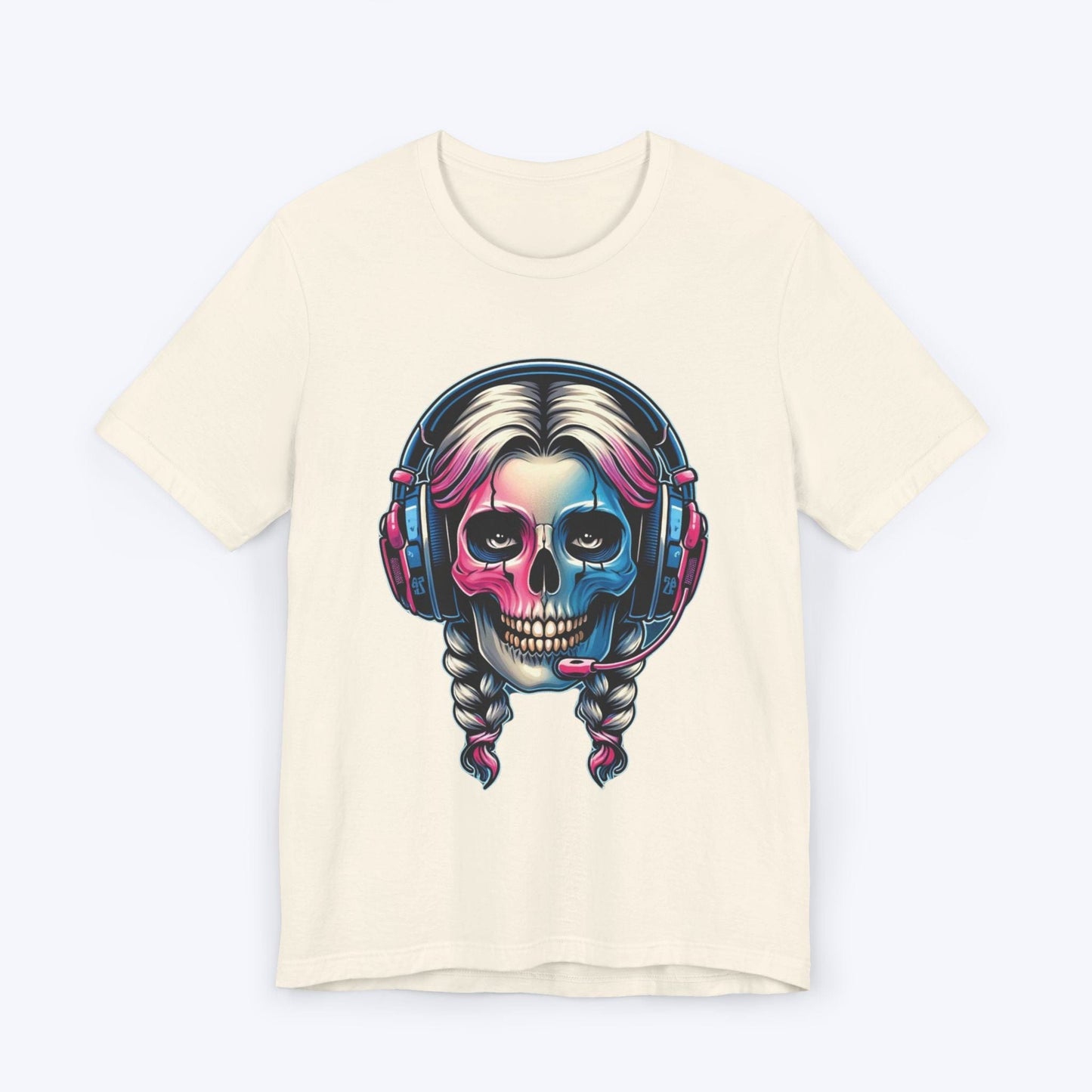 T-Shirt Natural / S Headset Haunt: Queen of Games T-shirt