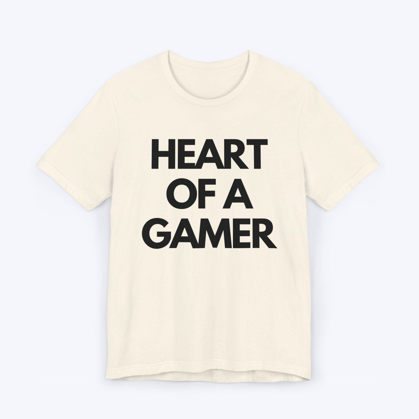 T-Shirt Natural / S Heart of a Gamer T-shirt