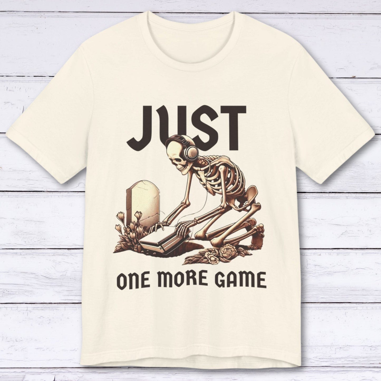 T-Shirt Natural / S Just One More Game (Sad Burial) T-shirt