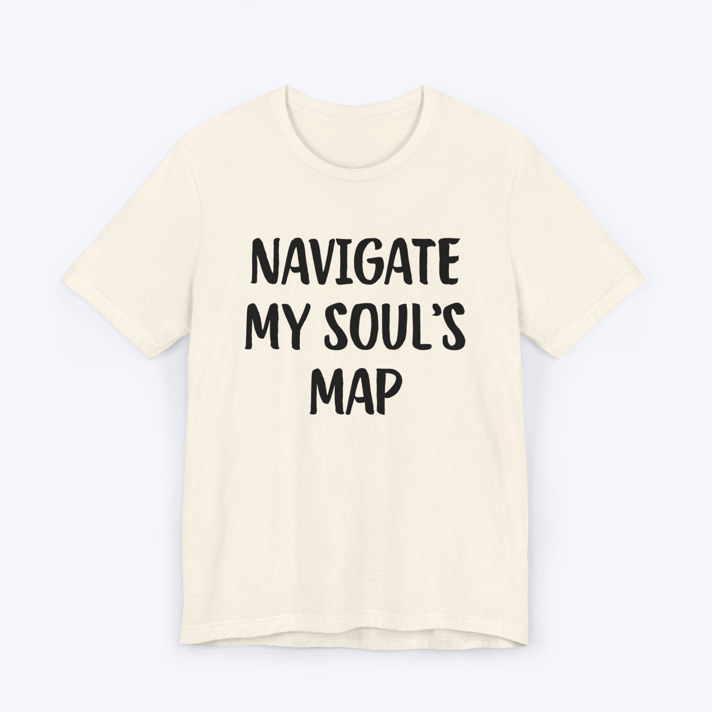 T-Shirt Natural / S Navigate My Soul's Map T-shirt