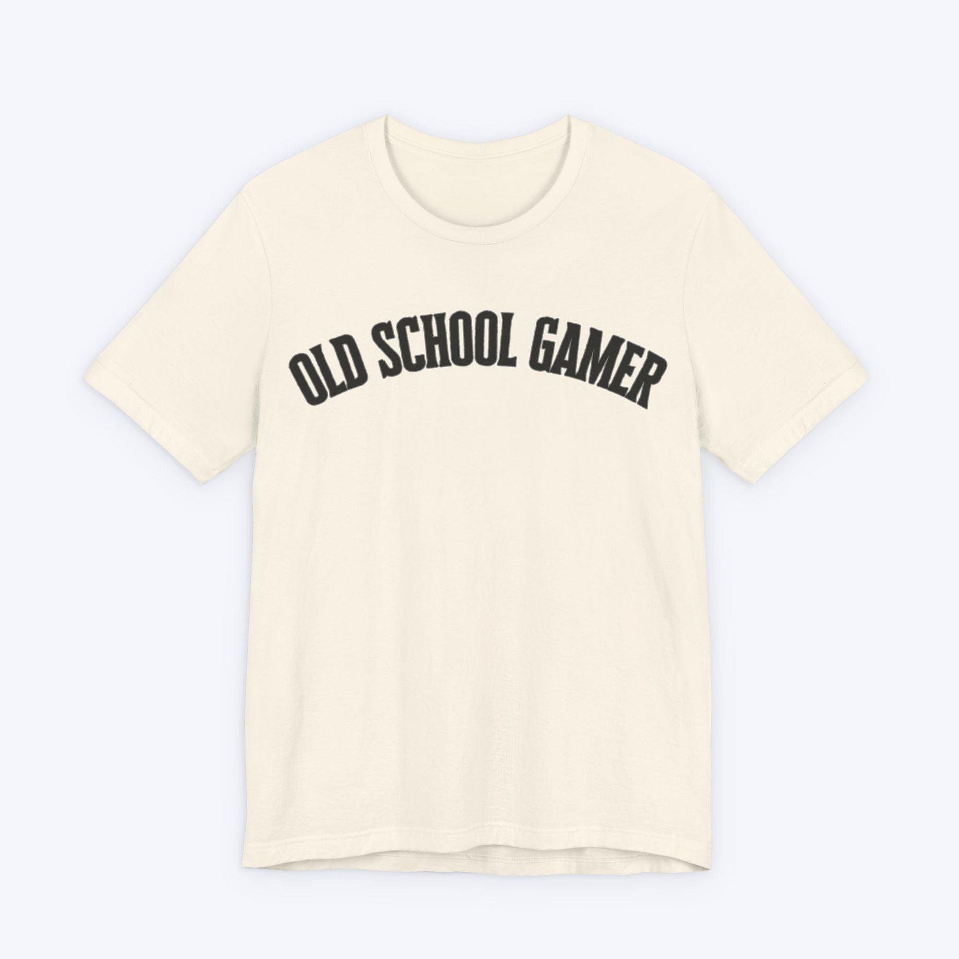 T-Shirt Natural / S Old School Gamer T-shirt