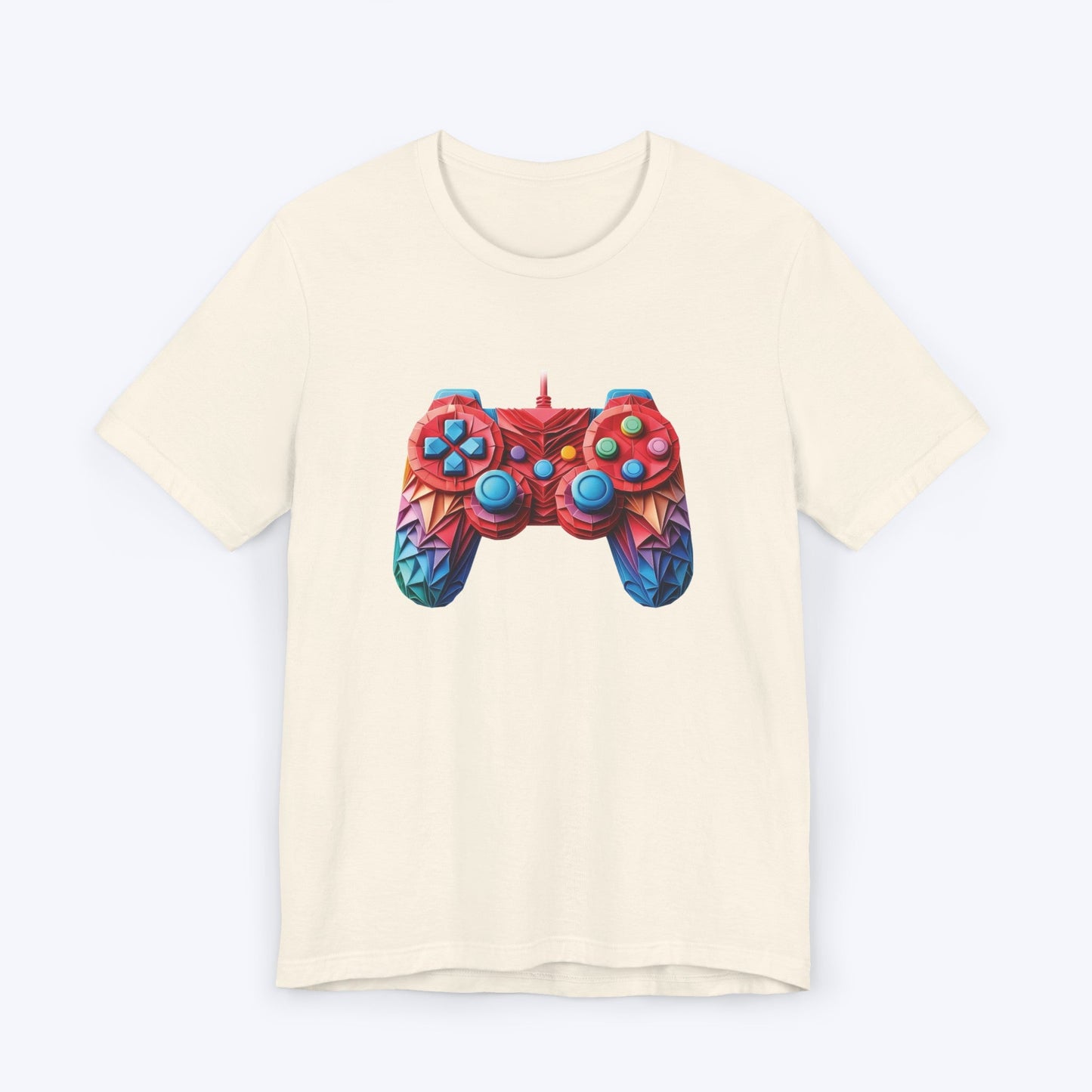 T-Shirt Natural / S Origami Dragon Controller T-shirt