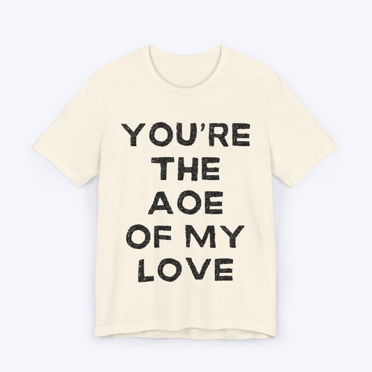 T-Shirt Natural / S The Area Of Effect of Love T-shirt