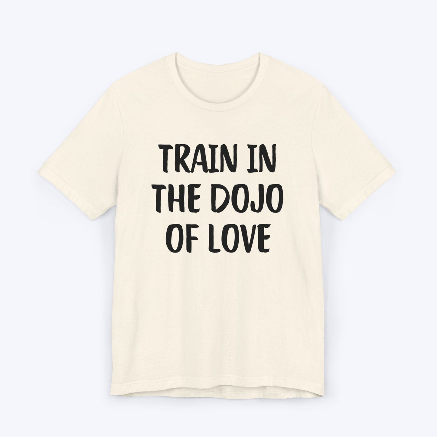 T-Shirt Natural / S Train In The Dojo Of Love T-shirt