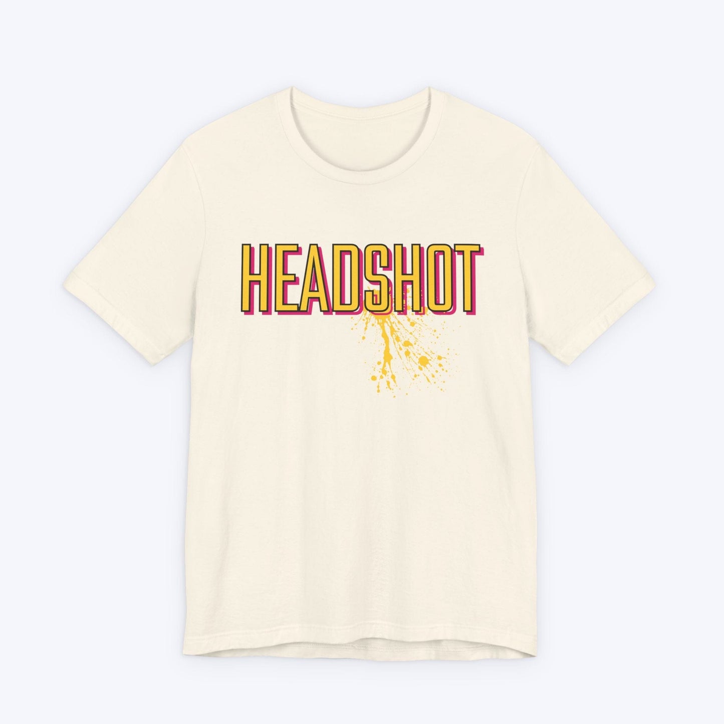 T-Shirt Natural / S Urban Headshot Graffiti T-shirt