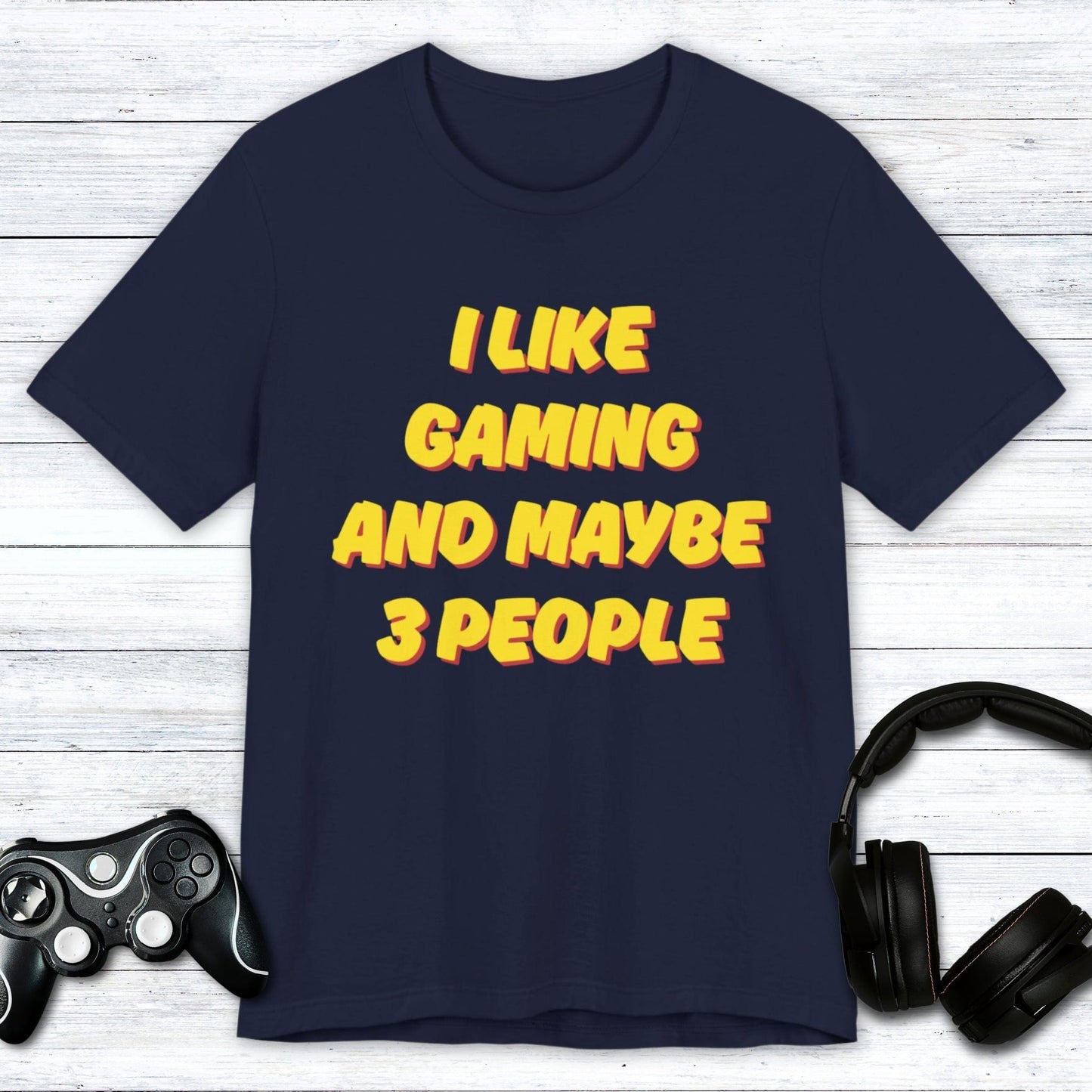 T-Shirt Navy / S 3 People at Most T-shirt