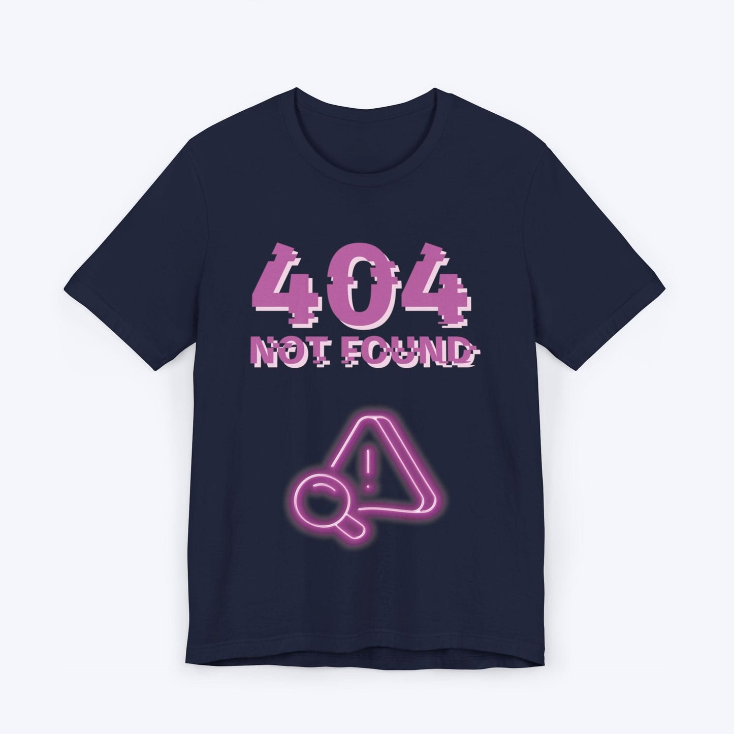 T-Shirt Navy / S 404 Not Found T-shirt