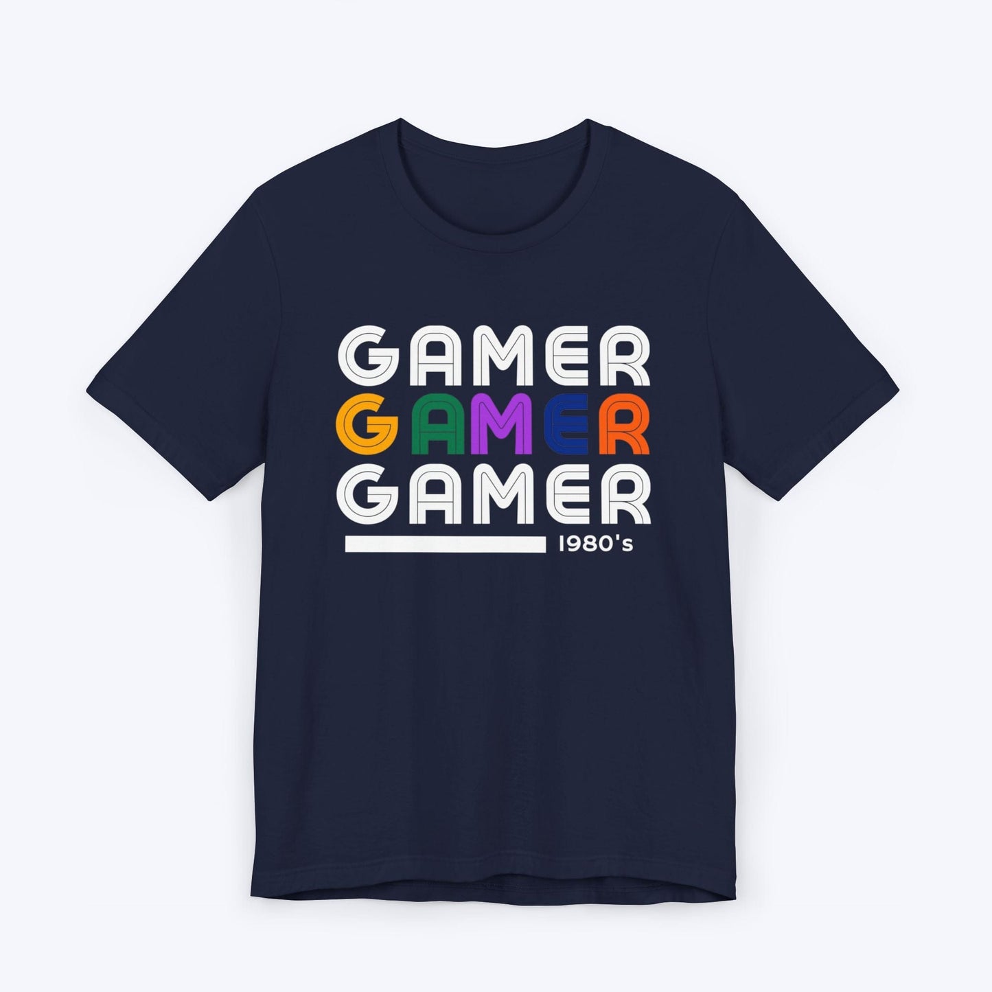 T-Shirt Navy / S 80's Gamer Flashback T-shirt