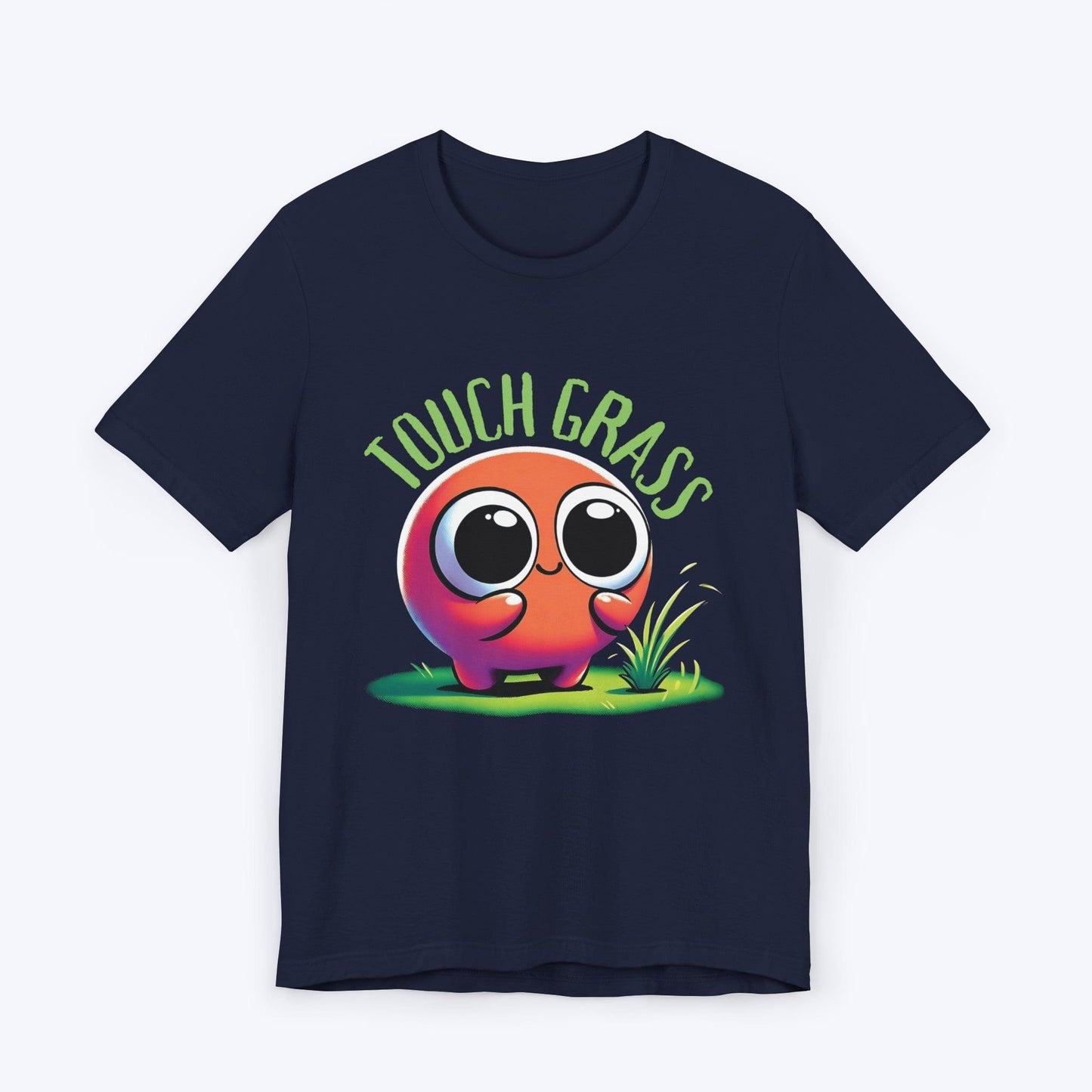 T-Shirt Navy / S Achievement Unlocked "Touched Grass" T-shirt