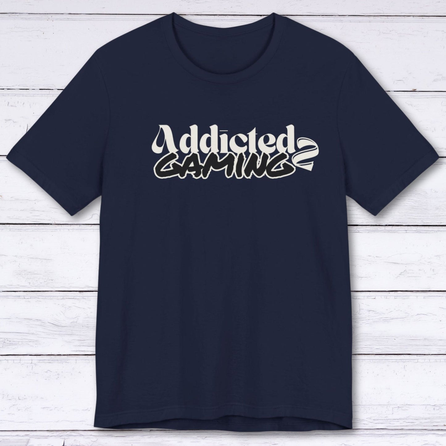 T-Shirt Navy / S Addicted 2 Gaming T-shirt