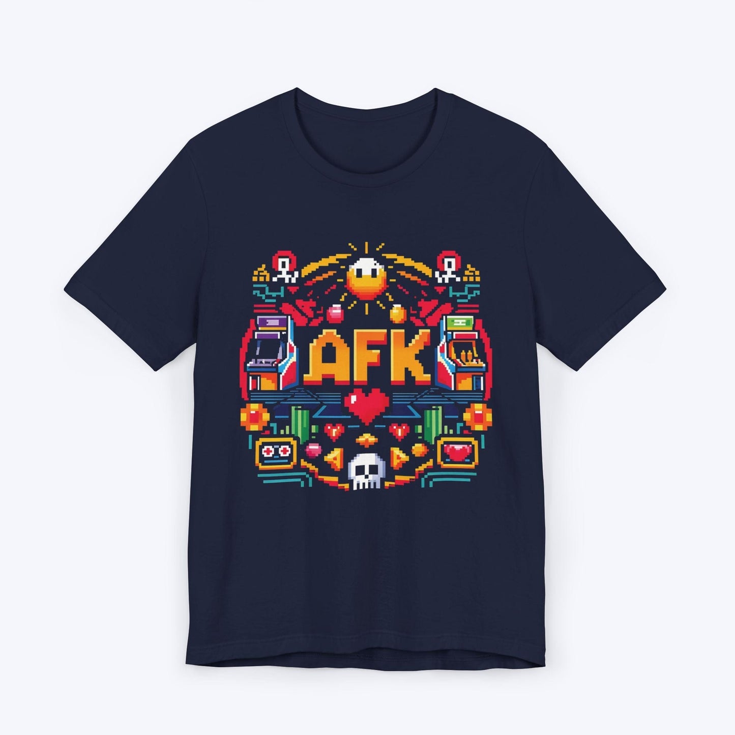 T-Shirt Navy / S AFK 2K Gamer T-shirt