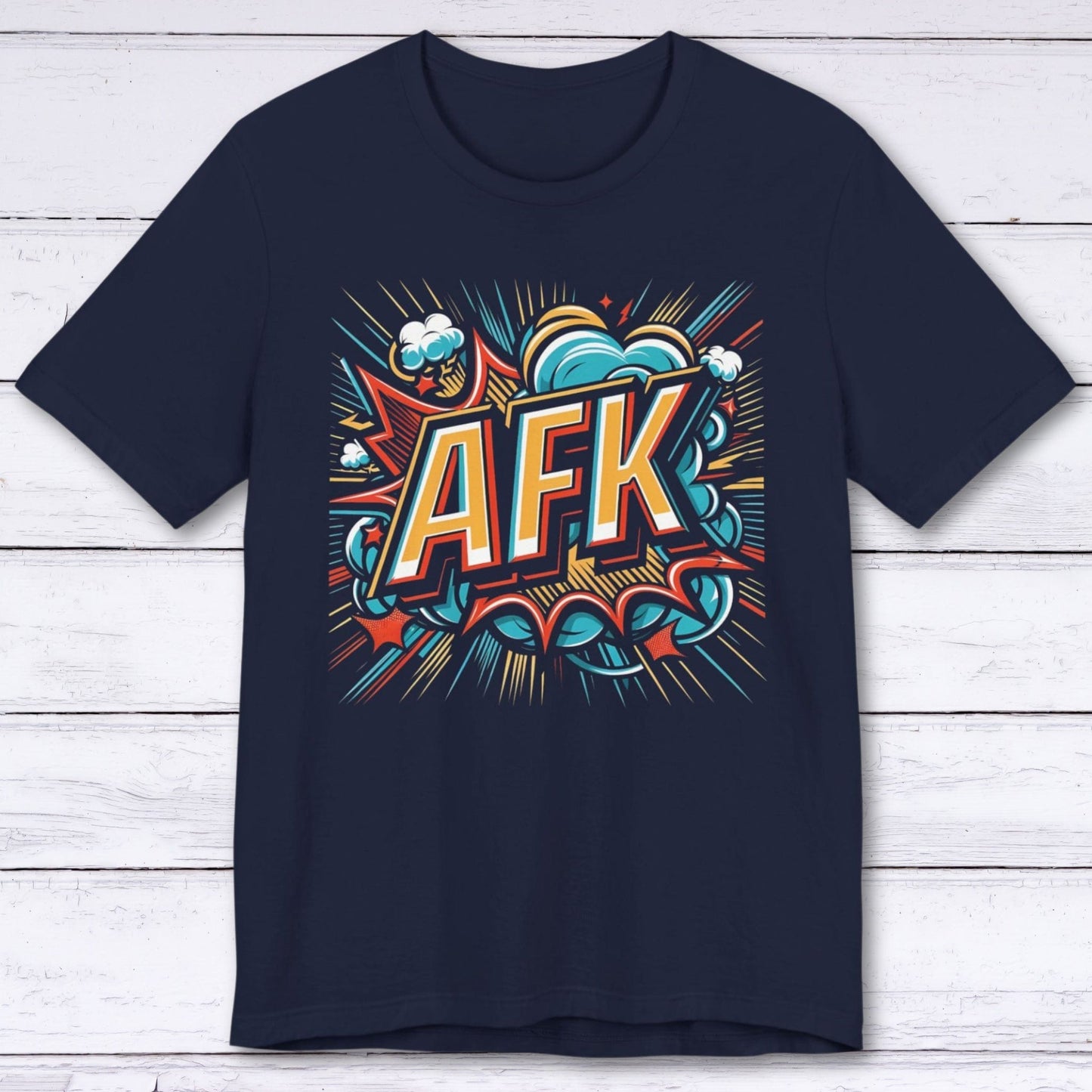 T-Shirt Navy / S AFK Big Bang T-shirt