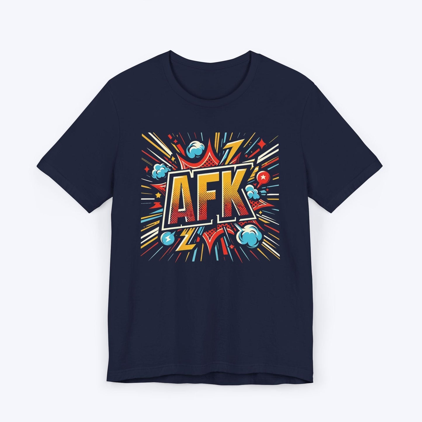 T-Shirt Navy / S AFK Boom Bang Pow T-shirt