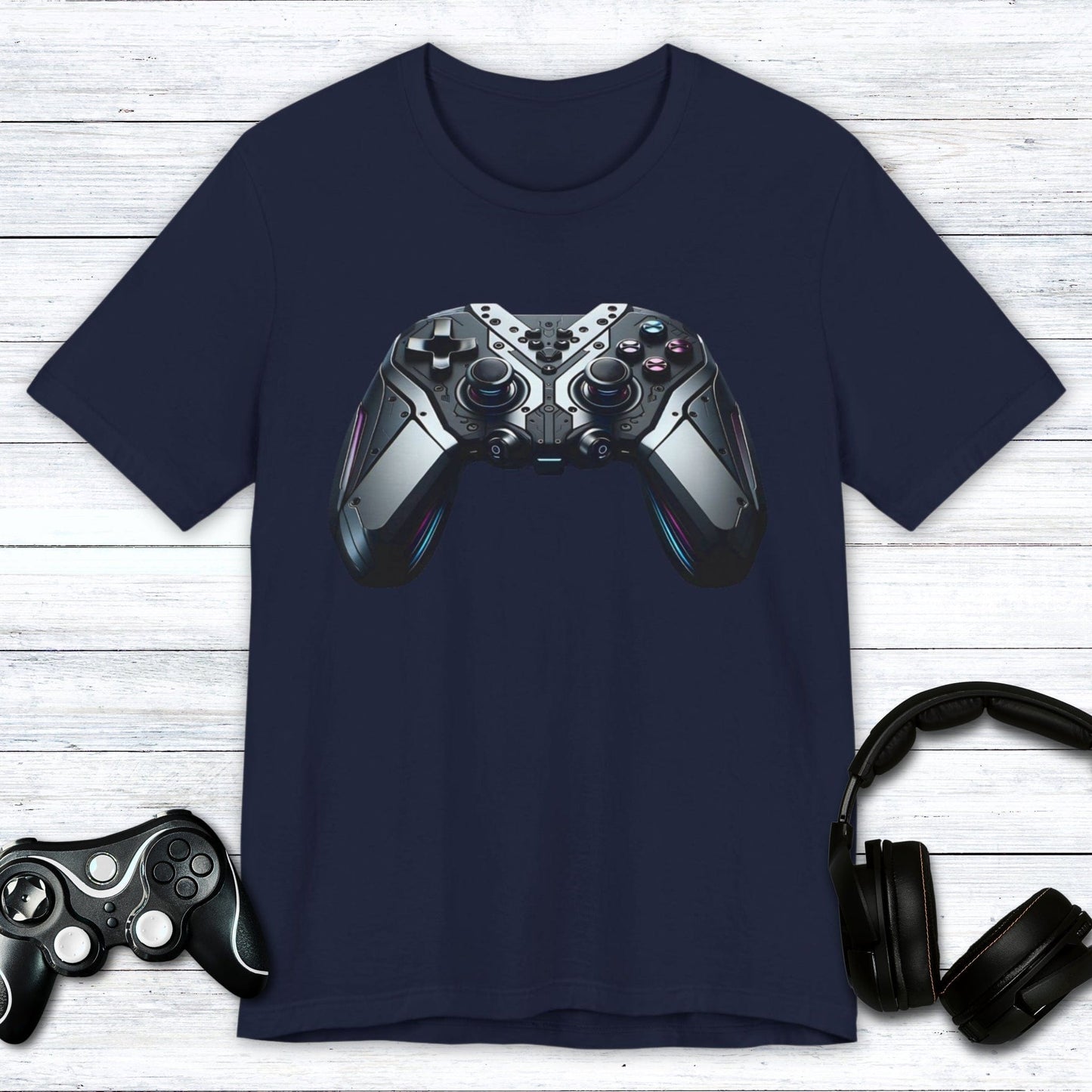 T-Shirt Navy / S Alien Dreams Gaming Controller T-shirt