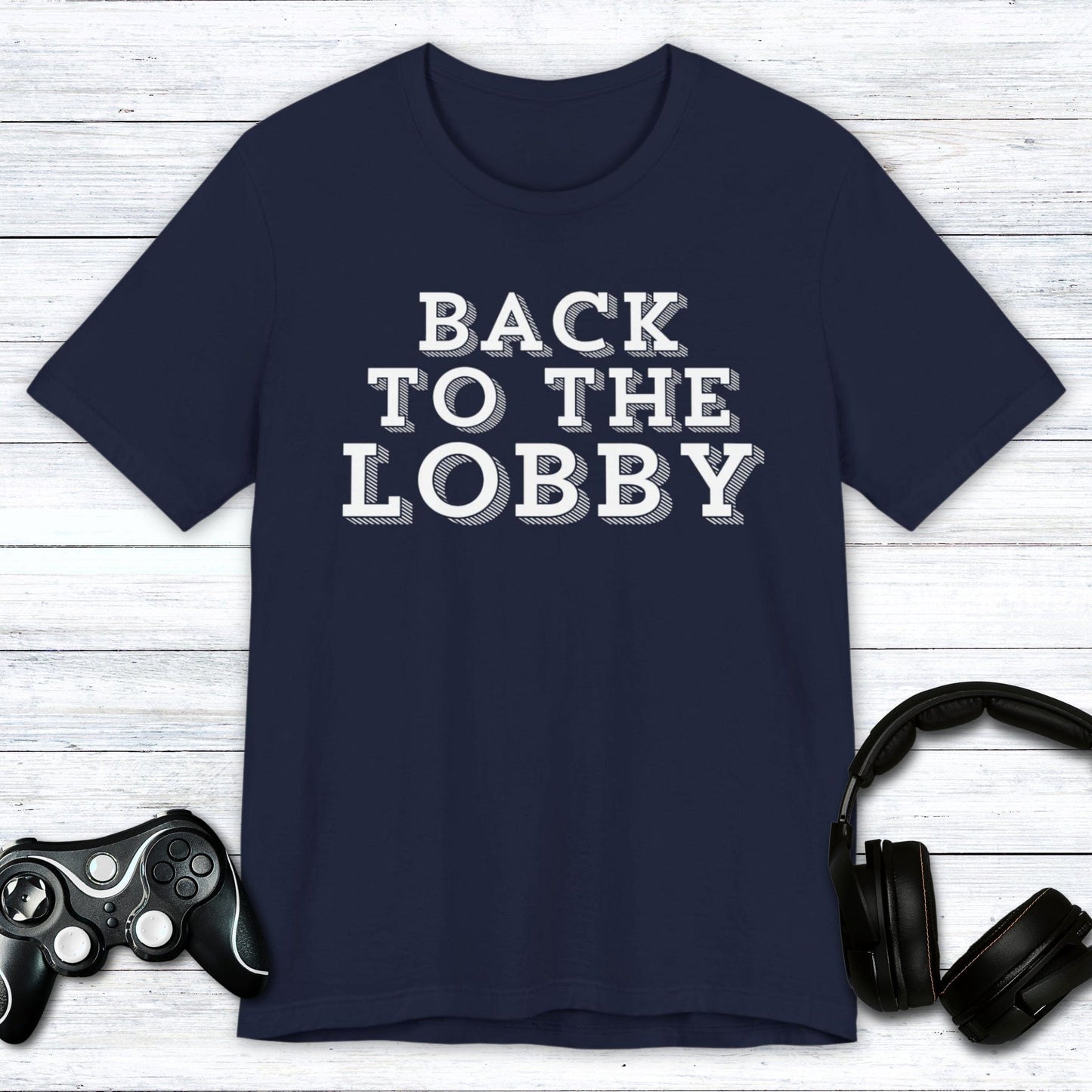 T-Shirt Navy / S Back to the Lobby Sketch T-shirt