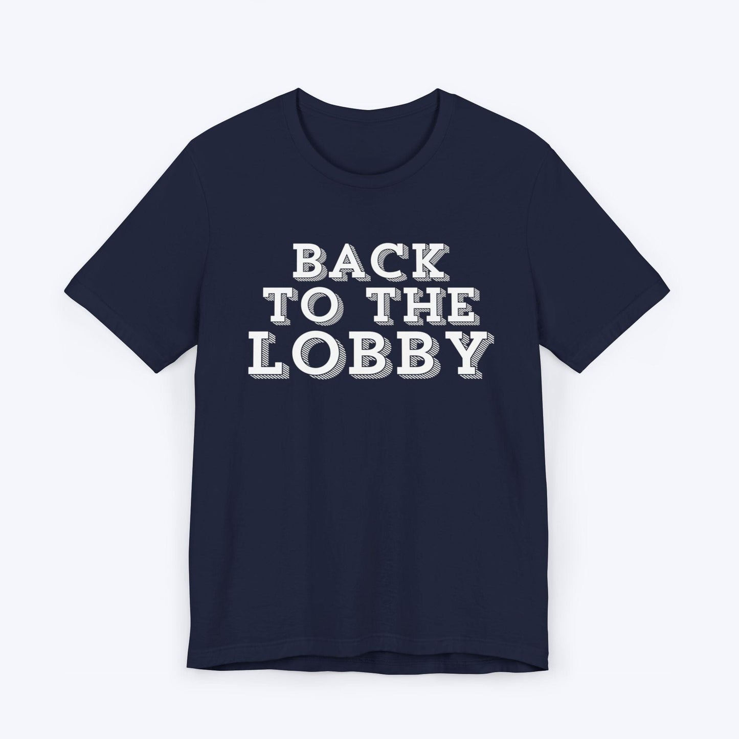 T-Shirt Navy / S Back to the Lobby Sketch T-shirt