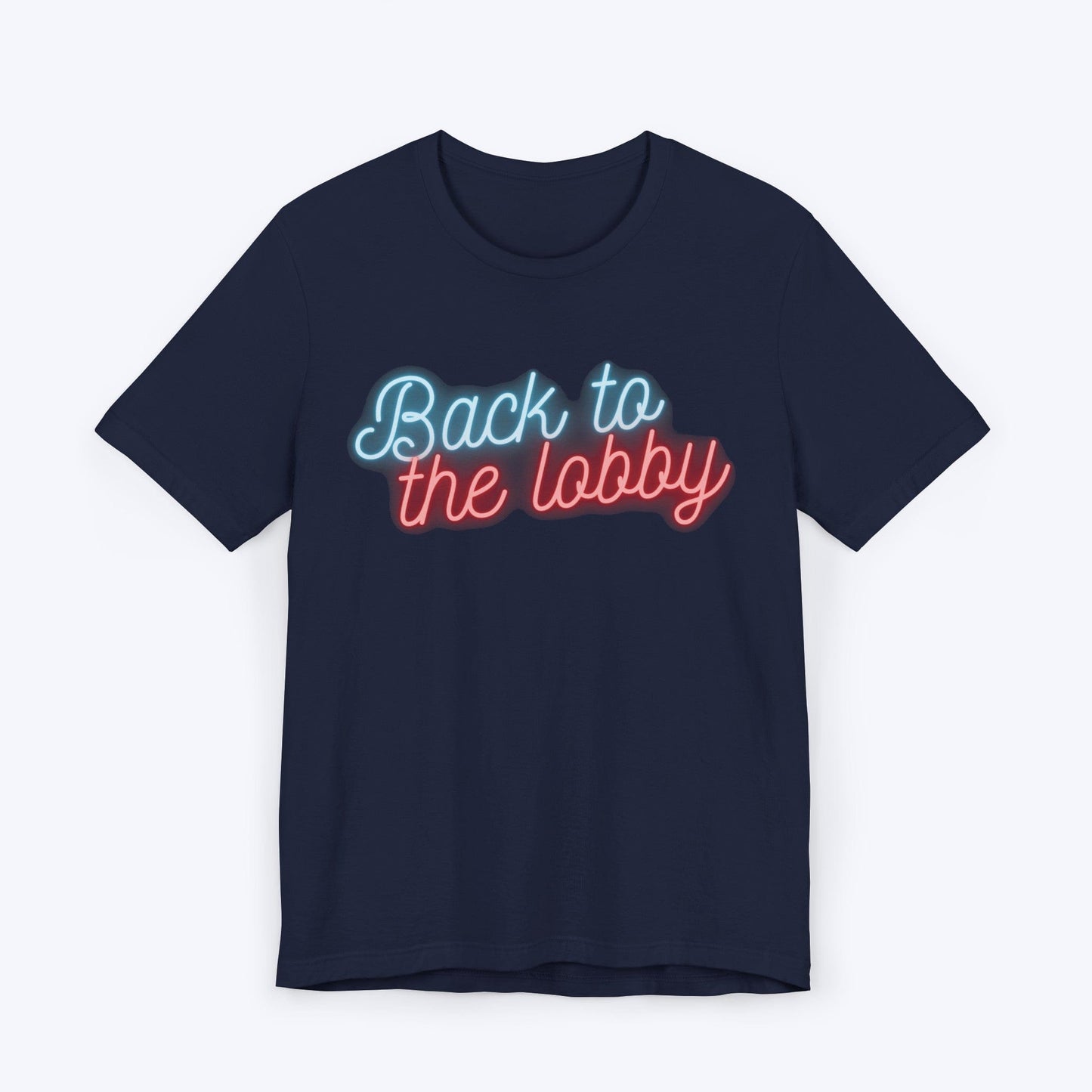 T-Shirt Navy / S Back to the Lobby T-shirt