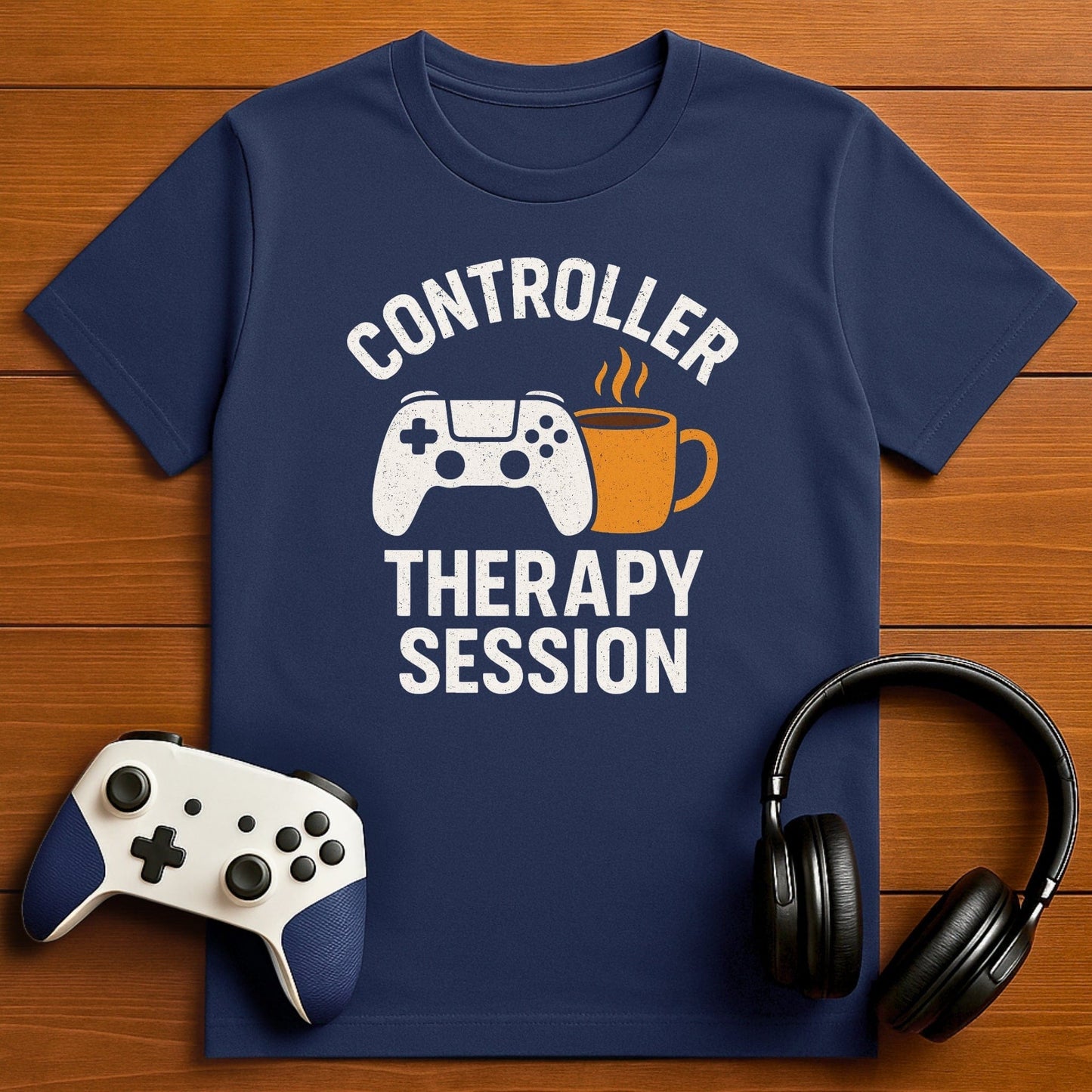 T-Shirt Navy / S Caffeine Gamer T-shirt