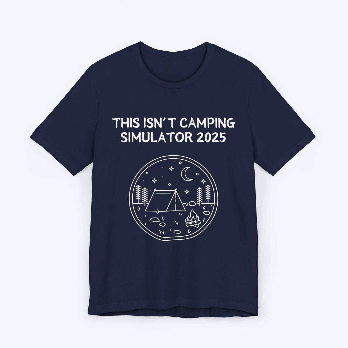 T-Shirt Navy / S Camping Simulator "Gamer" T-shirt