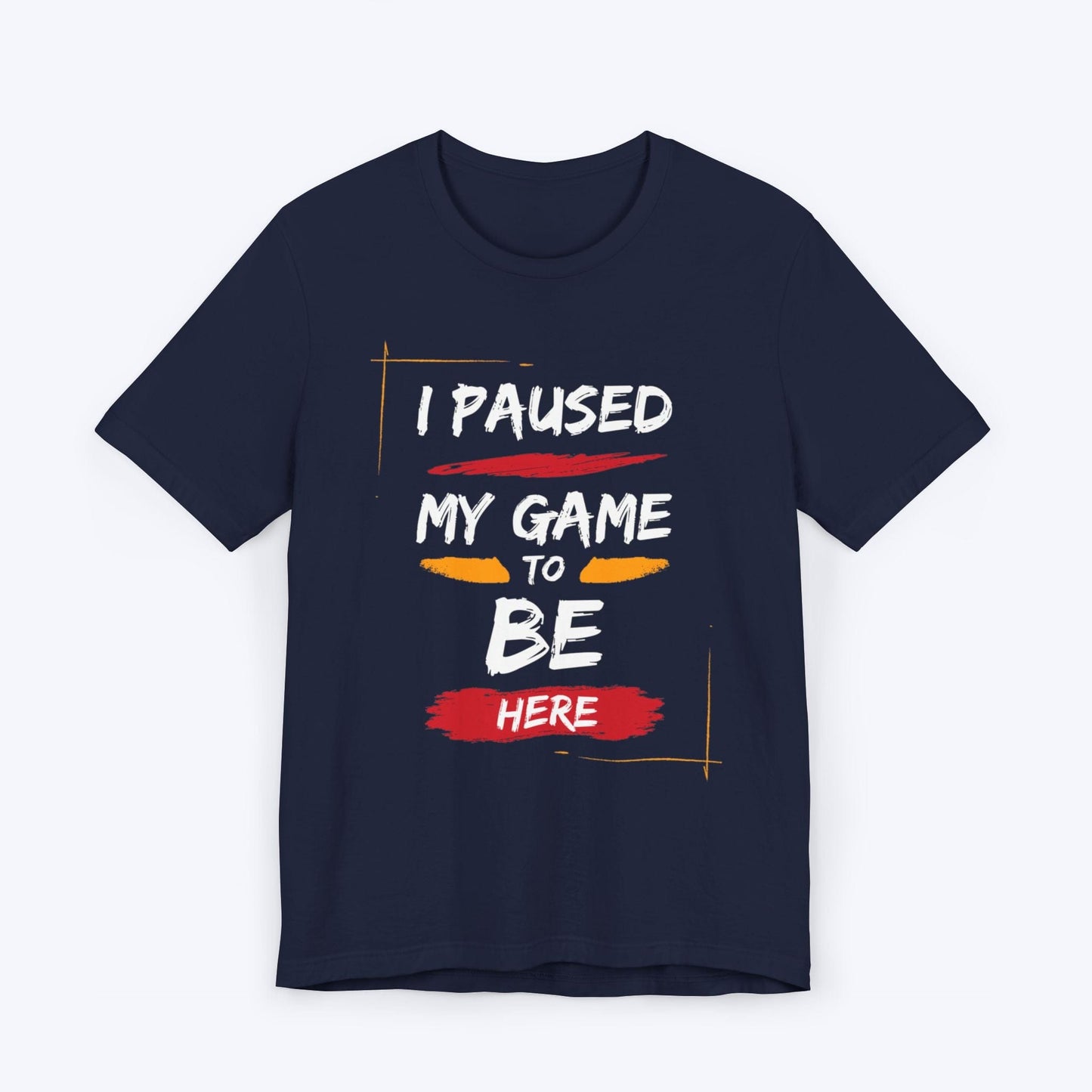 T-Shirt Navy / S Classic Pause Gaming T-shirt