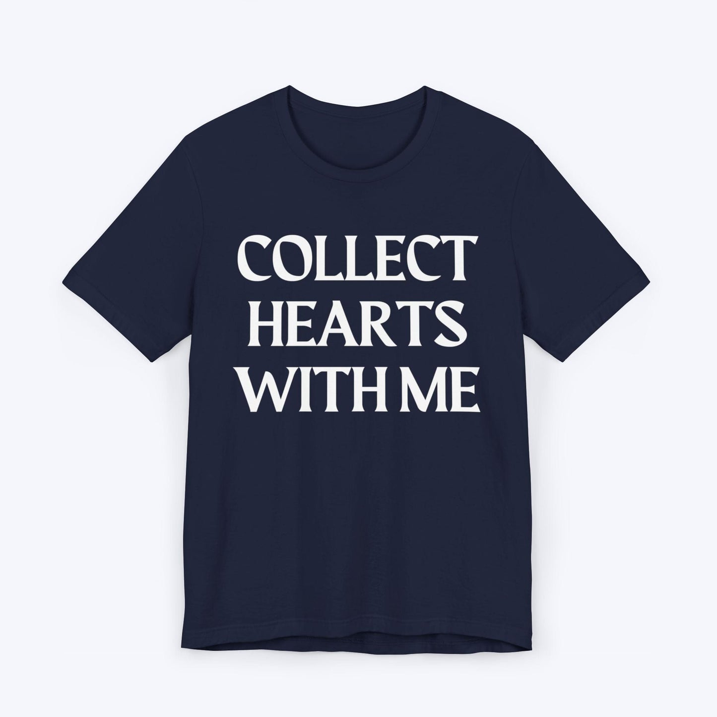 T-Shirt Navy / S Collect Hearts With Me T-shirt