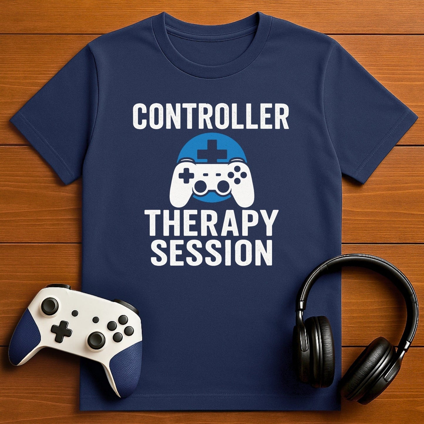 T-Shirt Navy / S Controller Therapy Session T-shirt