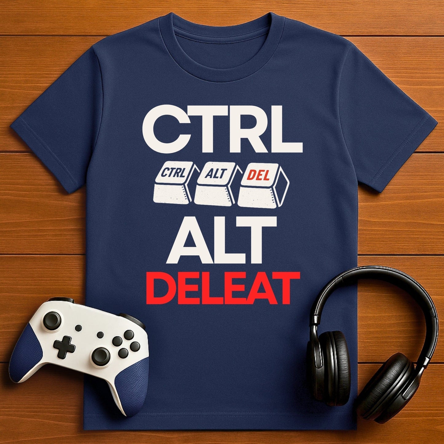 T-Shirt Navy / S CTRL ALT DELETE T-Shirt