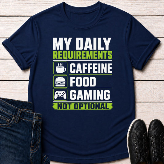T-Shirt Navy / S Daily Requirements T-shirt