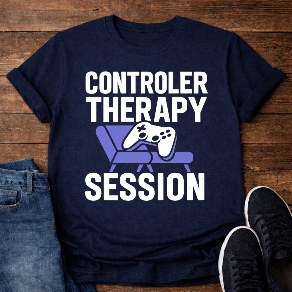 T-Shirt Navy / S Digital Therapy T-shirt