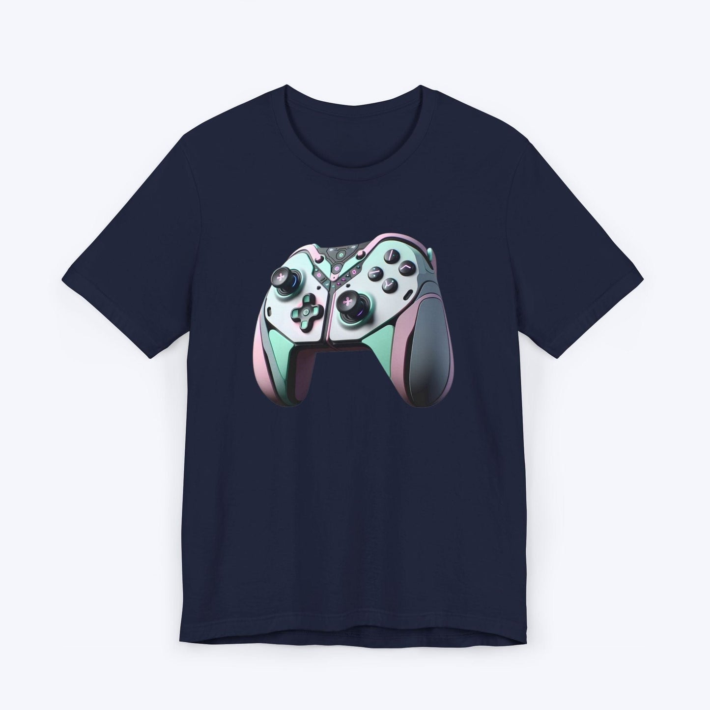 T-Shirt Navy / S Distinct Future Gaming Controller T-shirt