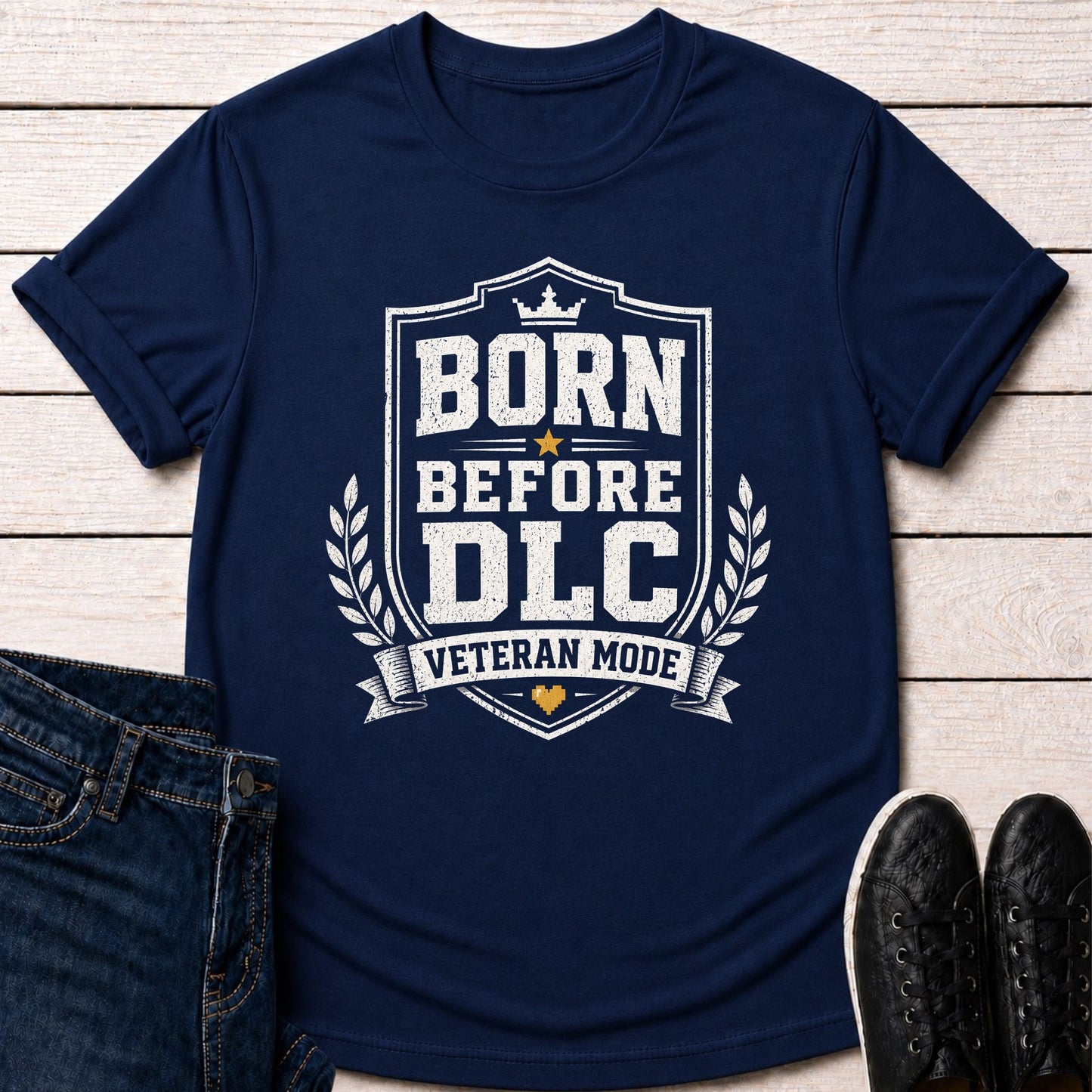 T-Shirt Navy / S DLC Free T-shirt