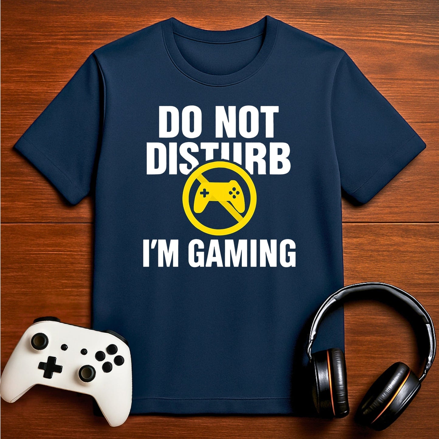 T-Shirt Navy / S DND: Gaming In Progress T-shirt