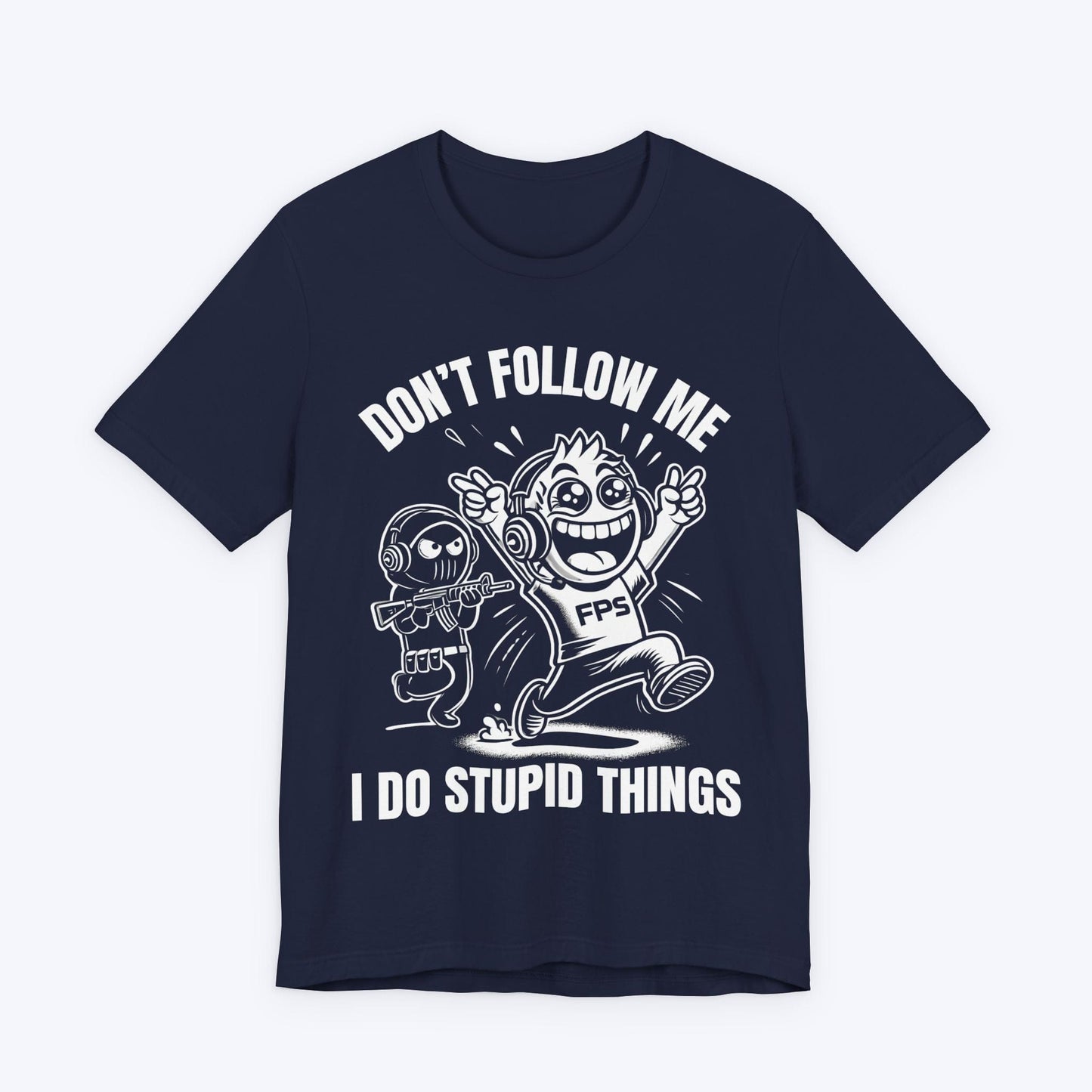T-Shirt Navy / S Don't Follow Me Gamer T-shirt