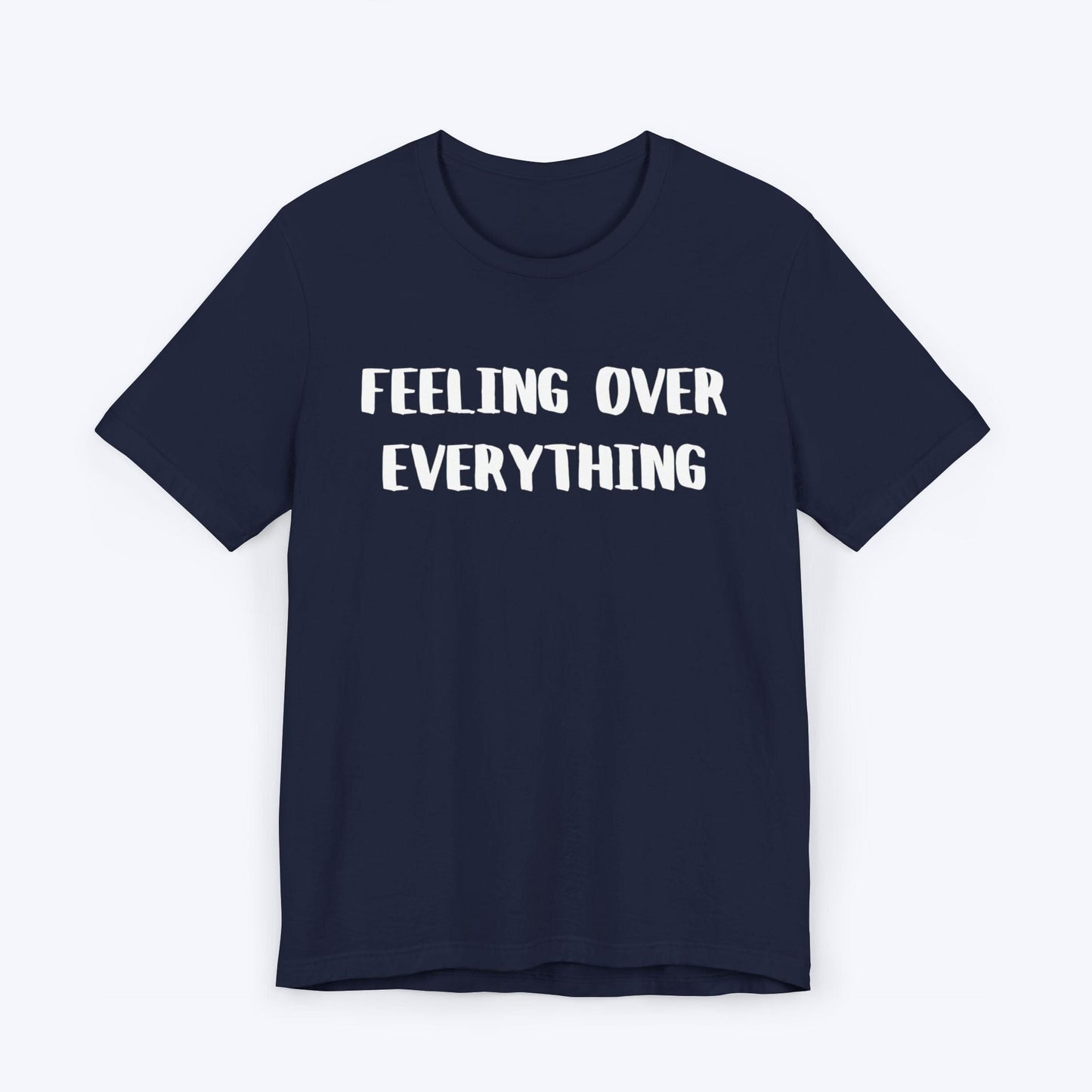 T-Shirt Navy / S Feelings Over Everything "FOE" T-shirt