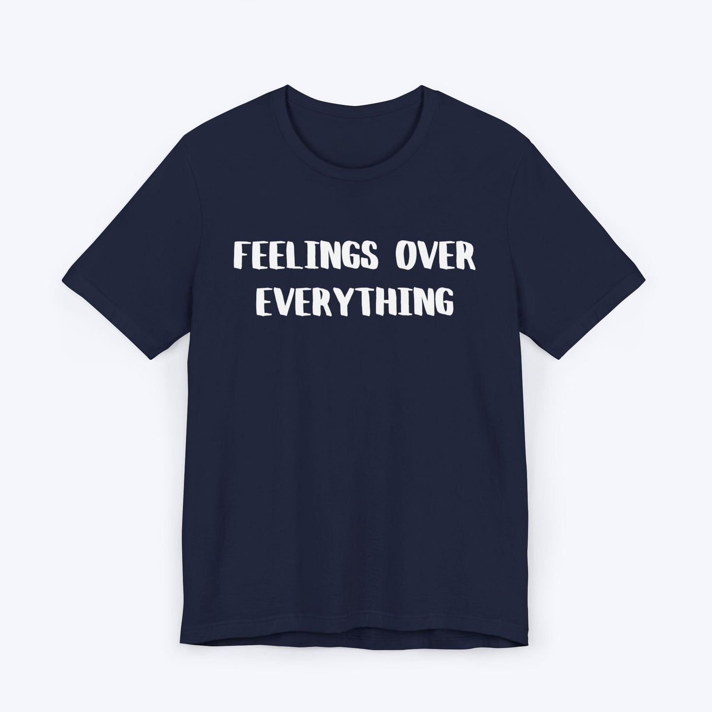 T-Shirt Navy / S Feelings Over Everything "FOE" T-shirt