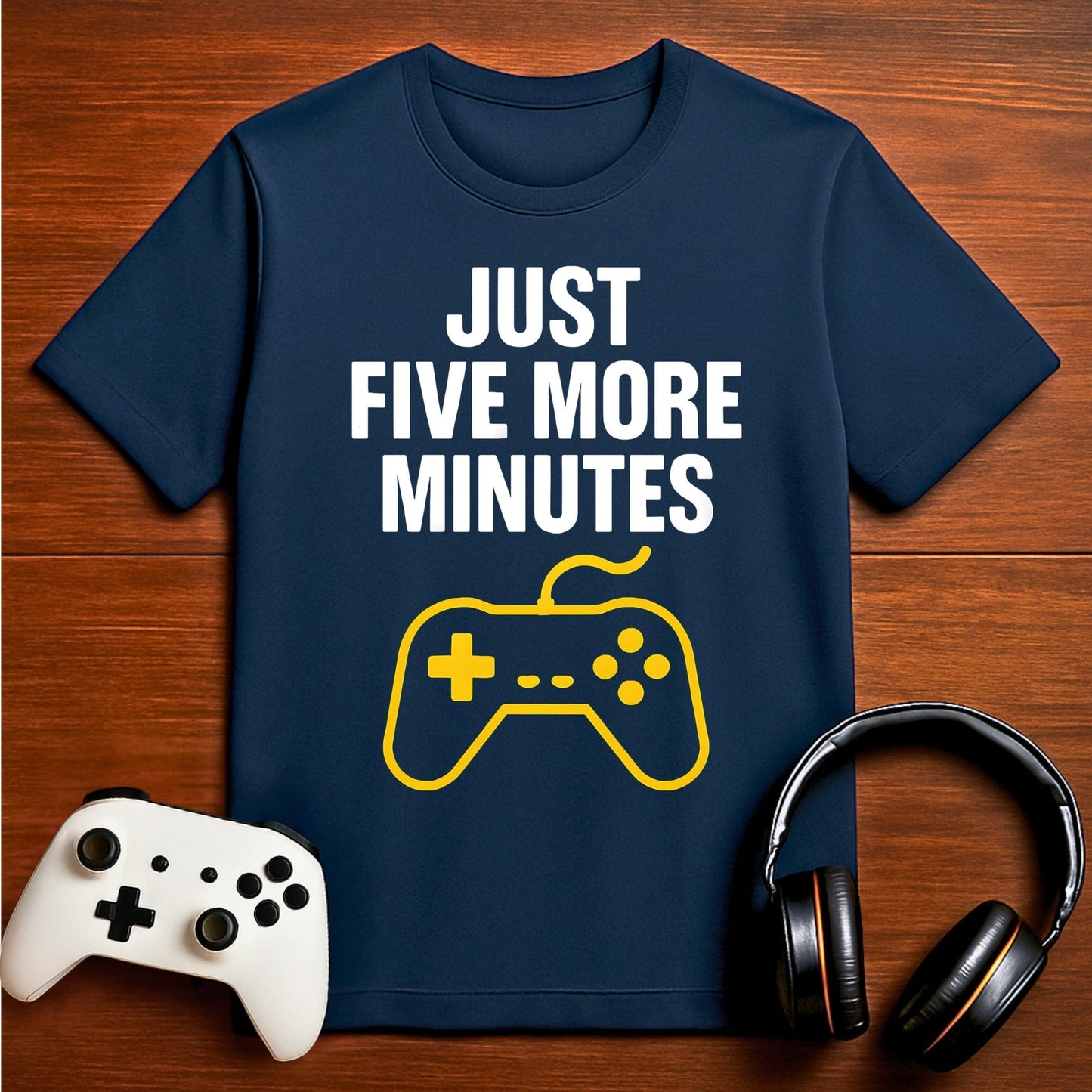 T-Shirt Navy / S Five More Minutes T-shirt
