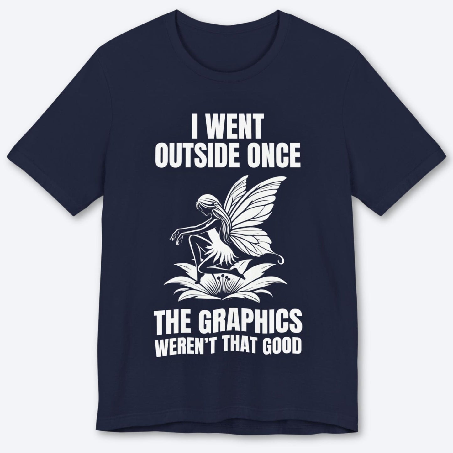 T-Shirt Navy / S Flowers Were Meh. No Glow T-shirt