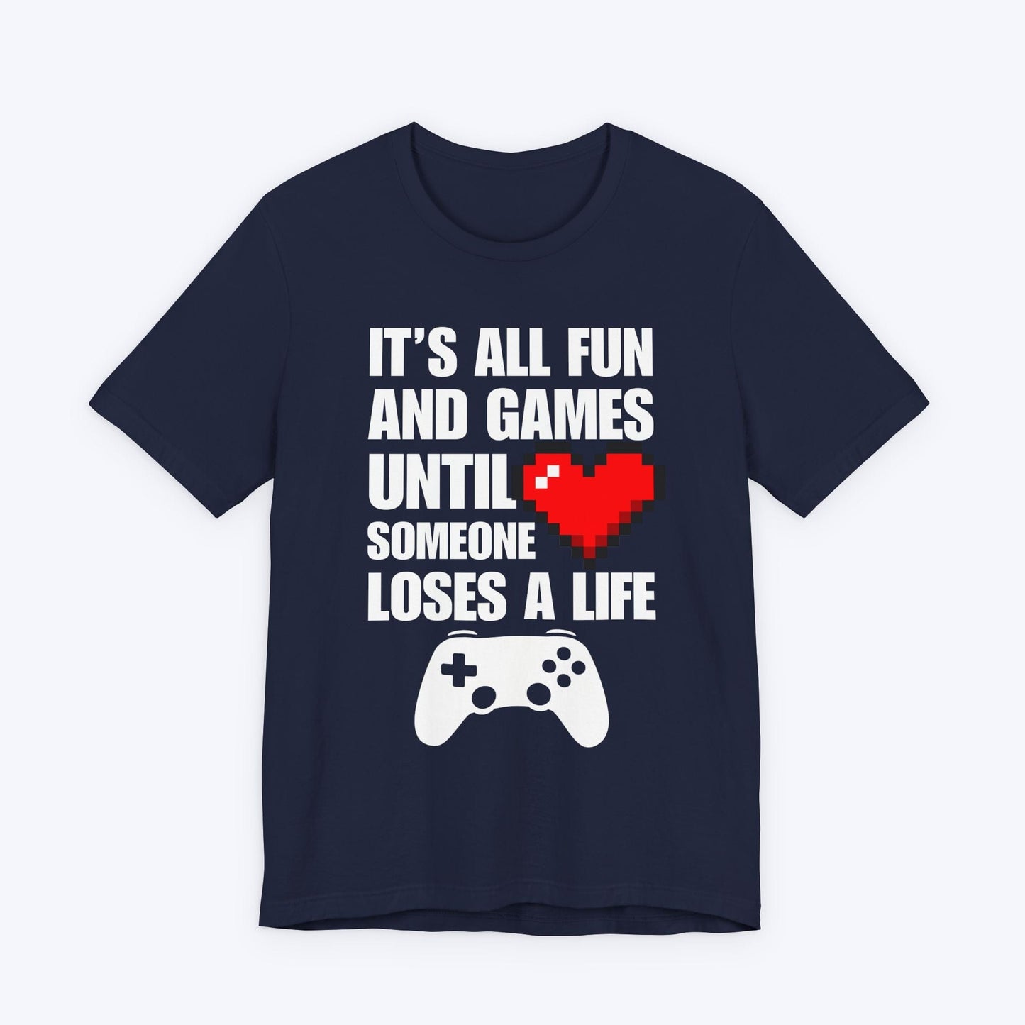 T-Shirt Navy / S Fun and Games T-shirt