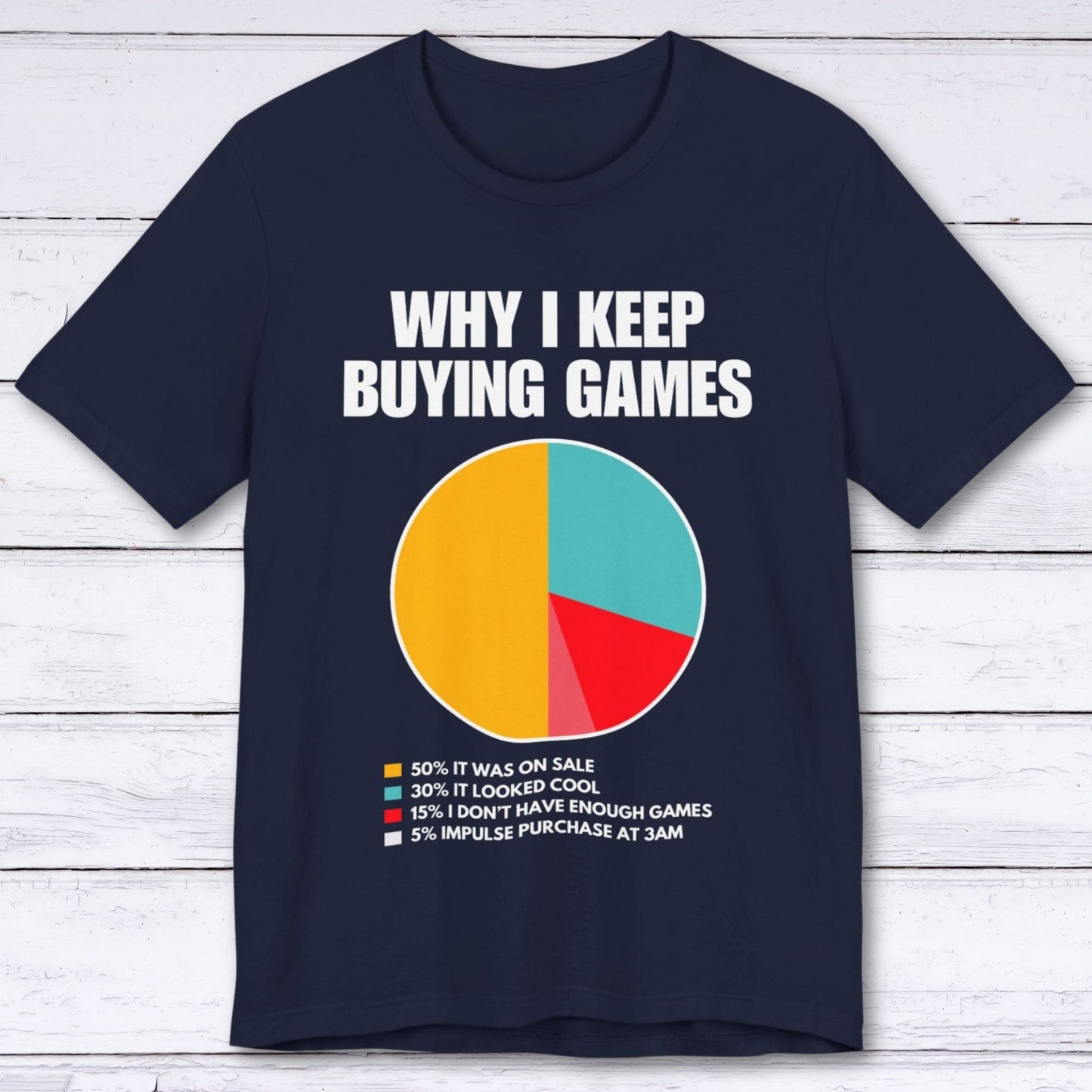 T-Shirt Navy / S Game Collector T-shirt