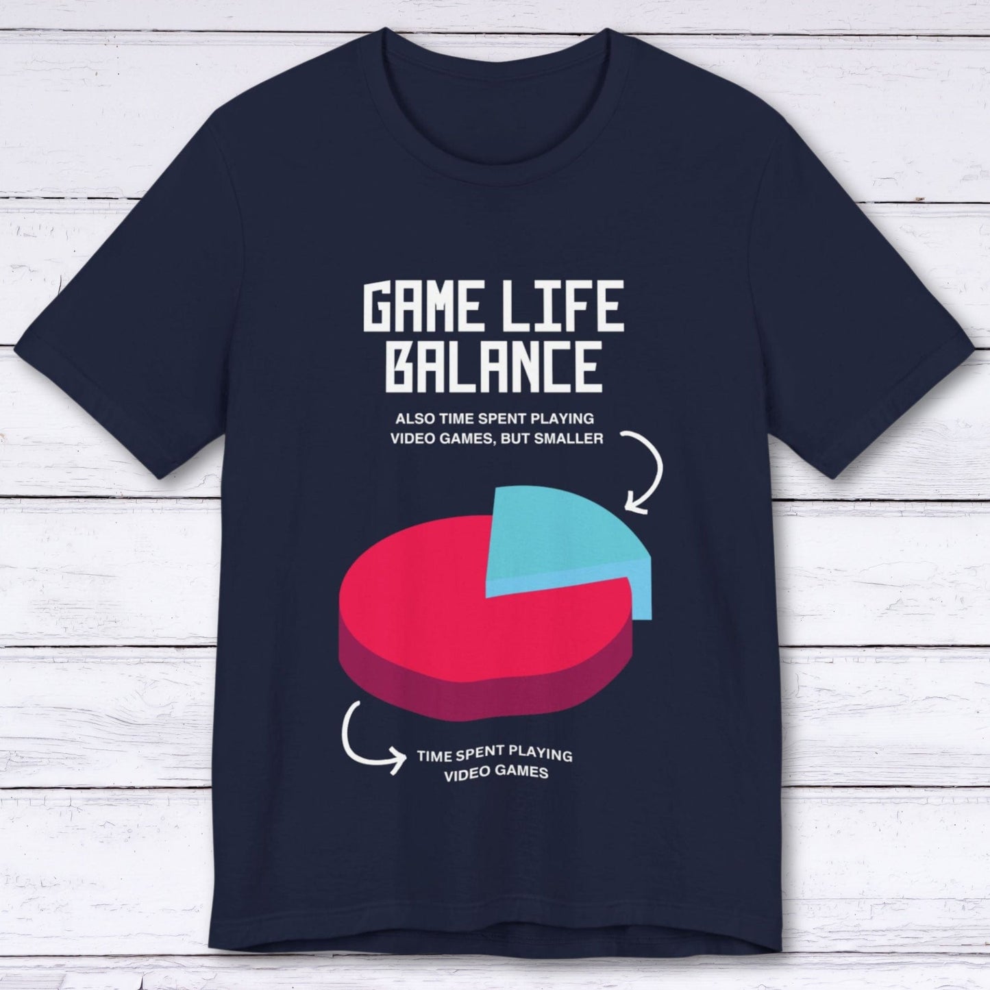 T-Shirt Navy / S Game Life Balance T-shirt