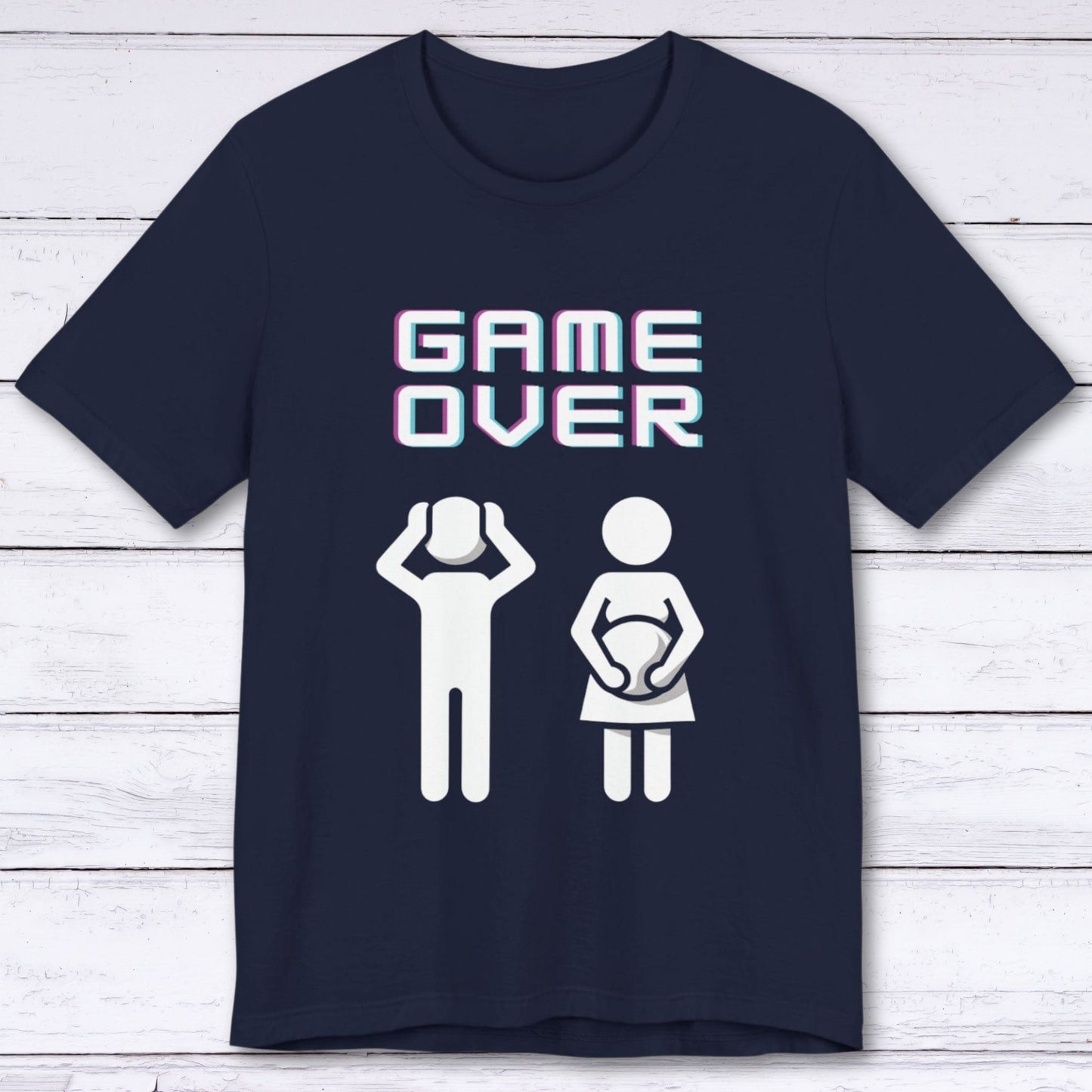 T-Shirt Navy / S Game Over: New Player Loading T-shirt