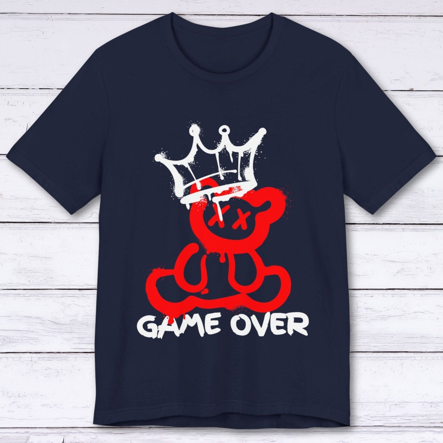 T-Shirt Navy / S Game Over Regalia T-shirt