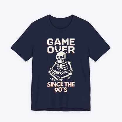 T-Shirt Navy / S Game Over Since the 90s T-shirt